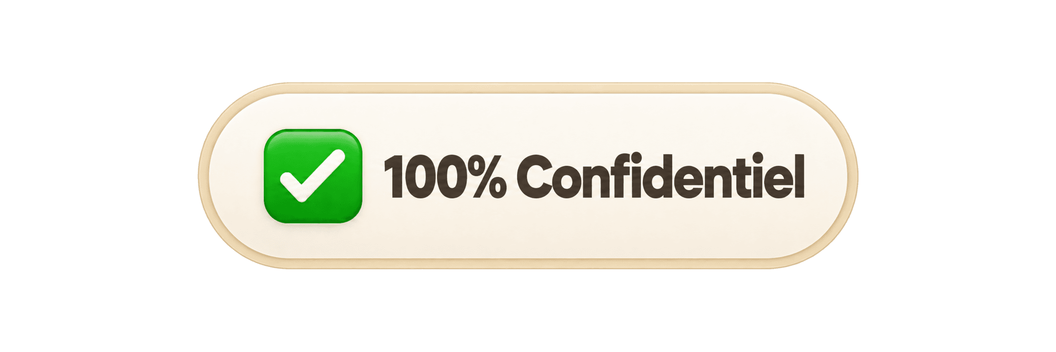 100% Confidentiel