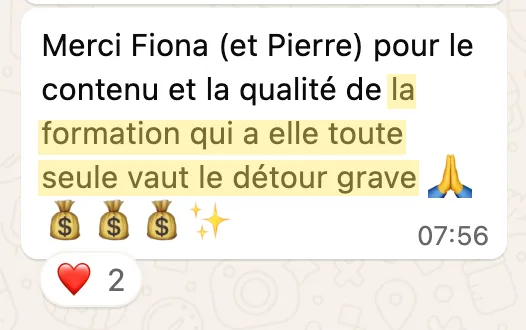 Témoignage de participant 2