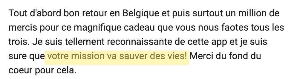 Témoignage de participant 4