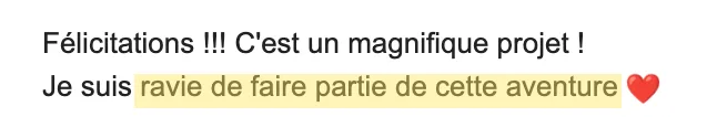 Témoignage de participant 6
