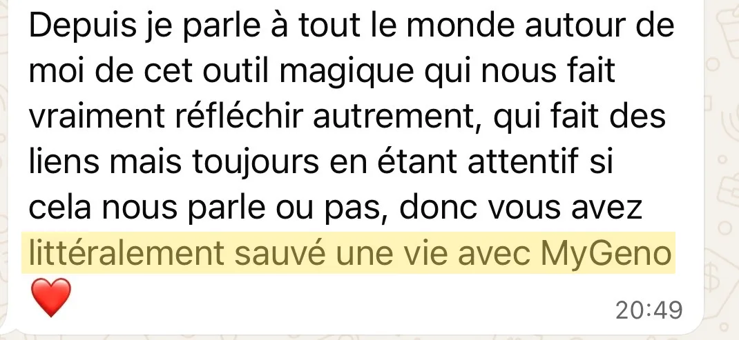 Témoignage de participant 8
