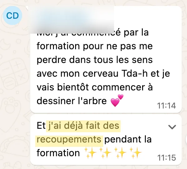 Témoignage de participant 13