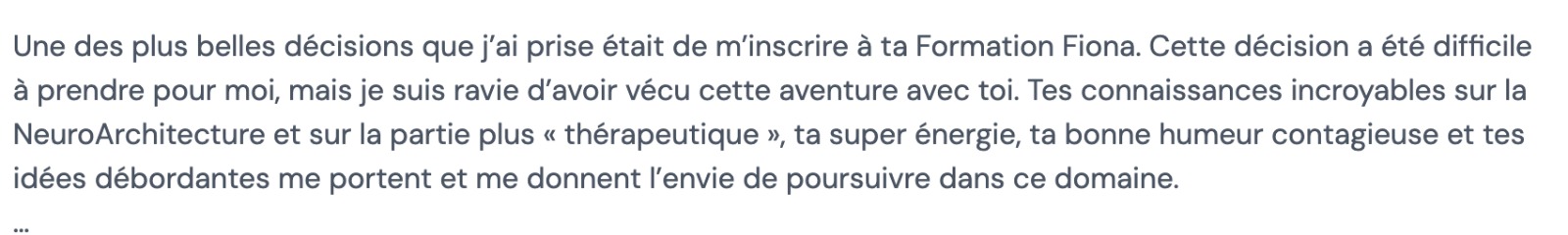 Témoignage de participant 8